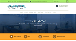 Desktop Screenshot of childrensdentalcenterpa.com